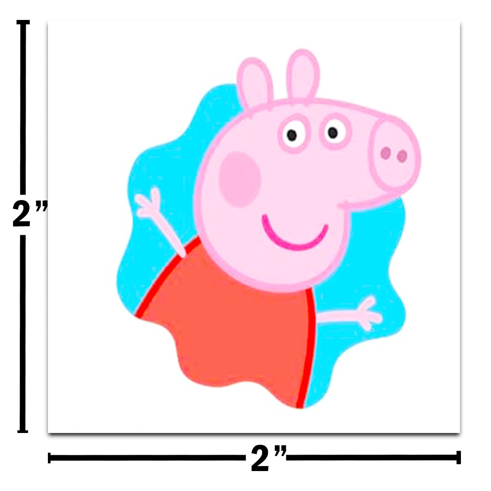 Peppa Pig tattoos with friends in assorted designs, great Easter baskets or stocking stuffers.