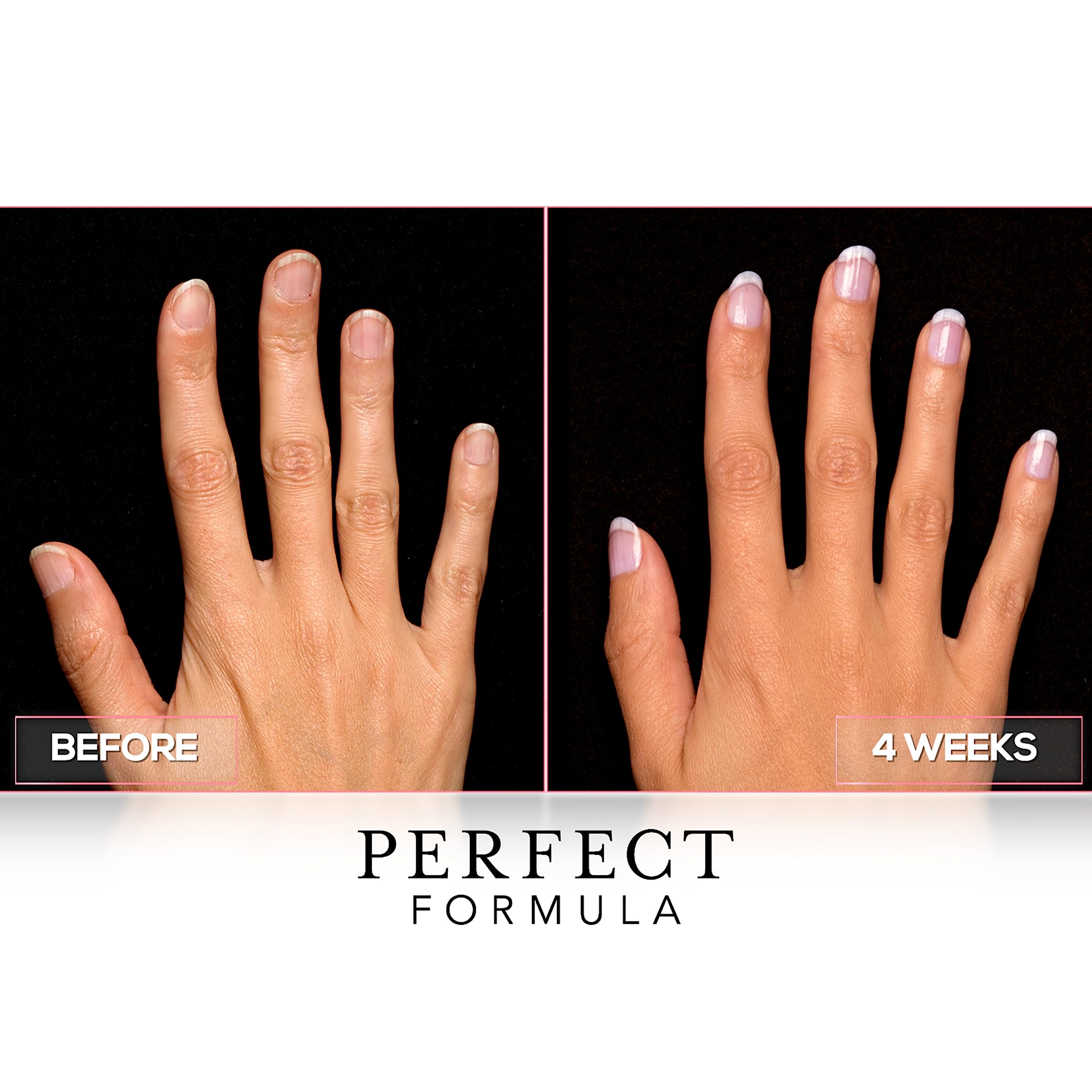 Nails look stronger and healthier after quick-drying clear gel coat.