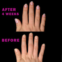 Perfect Formula Pink Gel Coat closeup gloss enhances nails with salon-like shine.