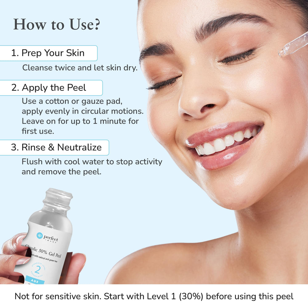Perfect Image Retinol Green Tea Ingredients label highlights key actives.