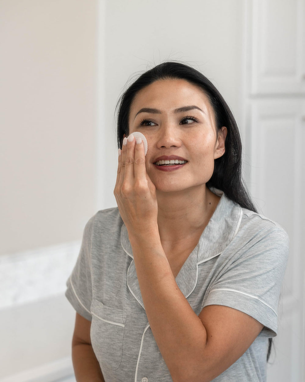 Perfect Image también se puede usar para quitar maquillaje antes del peeling químico.