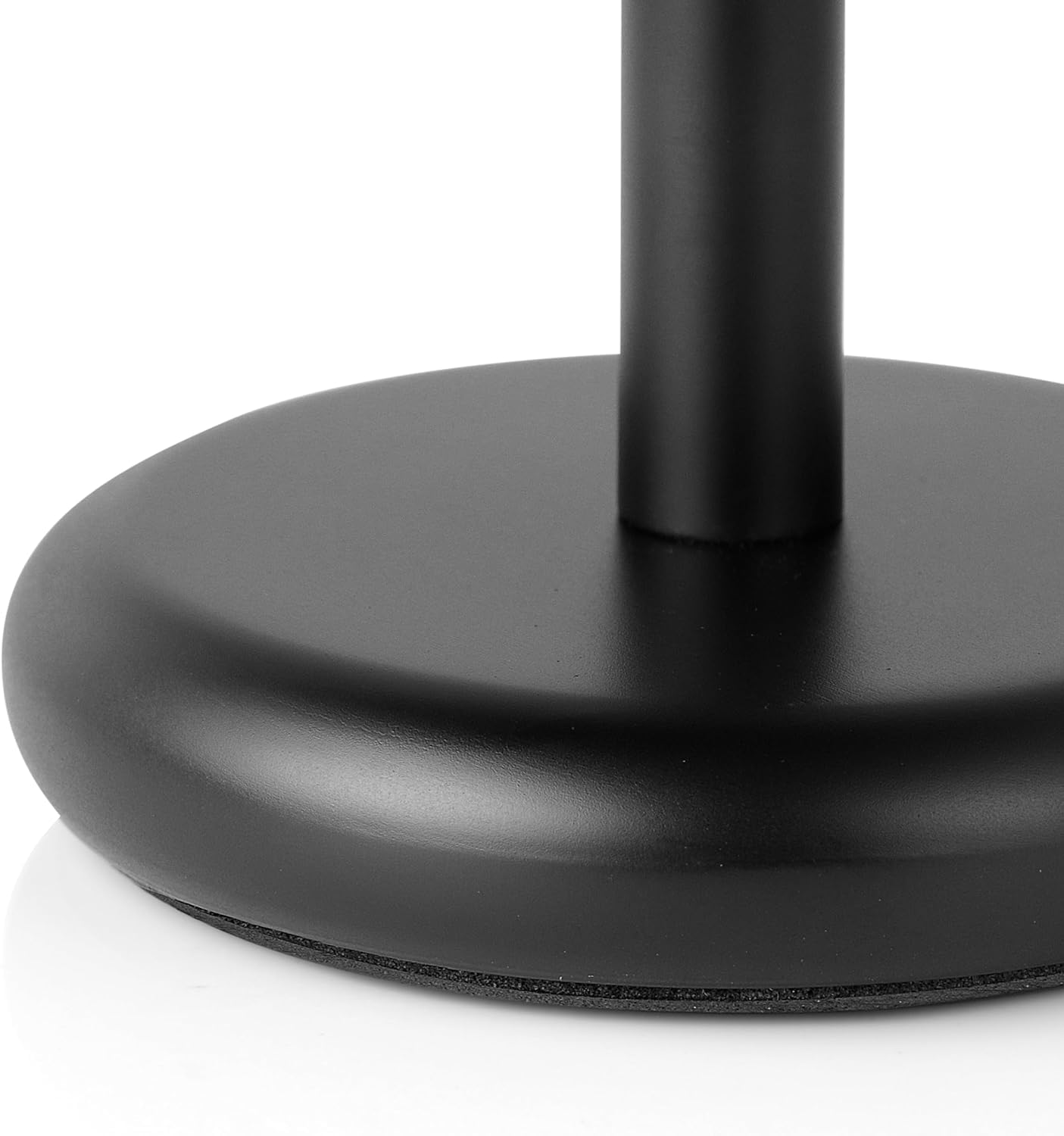 Perfecto Deluxe Black Razor Stand shown as stylish bathroom accessory.