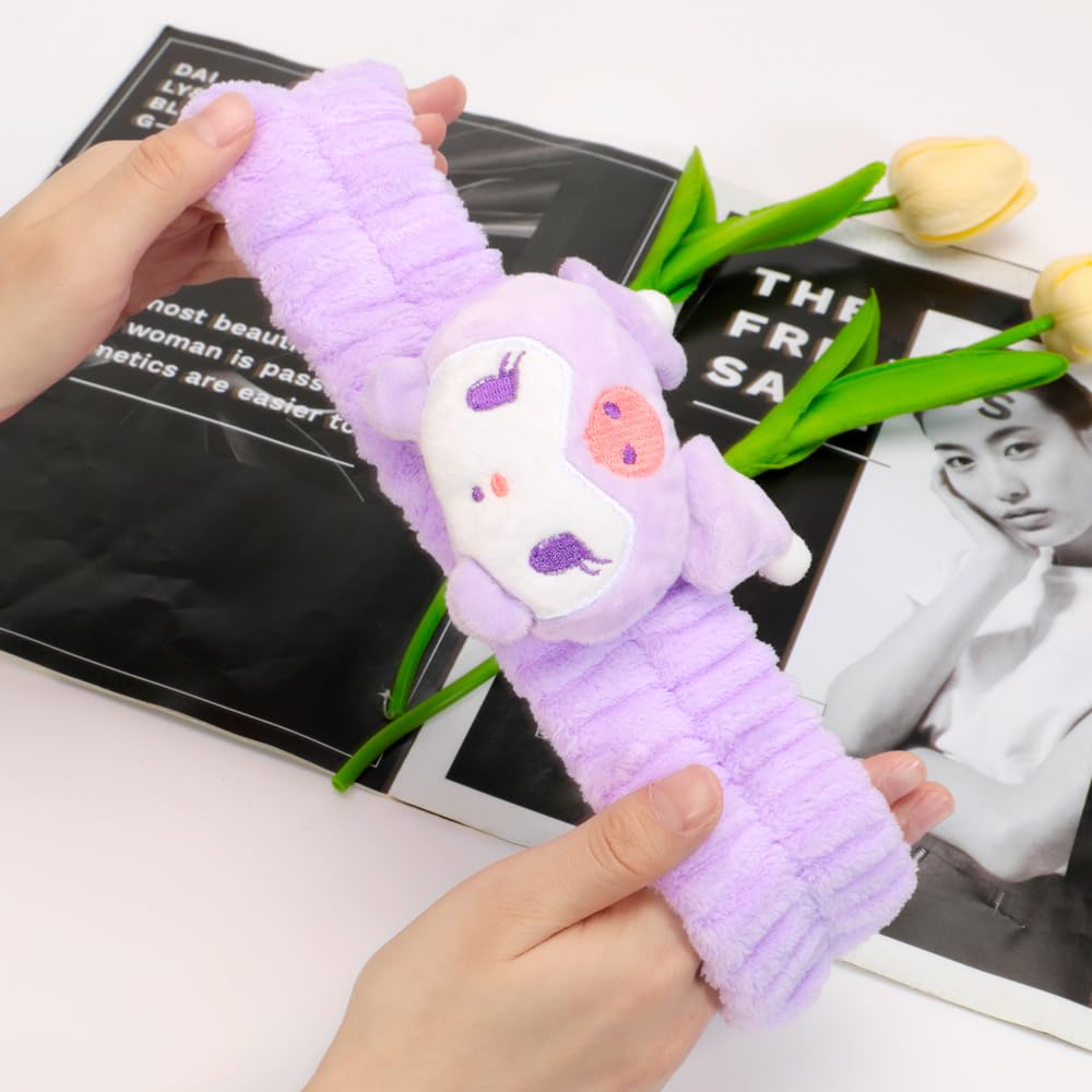 PERFECTSIGHT two-pack headbands fit adults and kids for facial routines