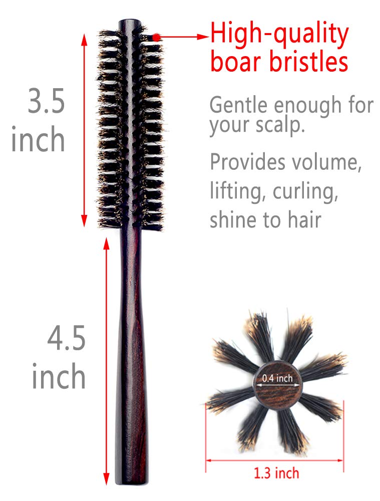 PERFEHAIR boar bristle closeup delivers gentle scalp touch and natural shine