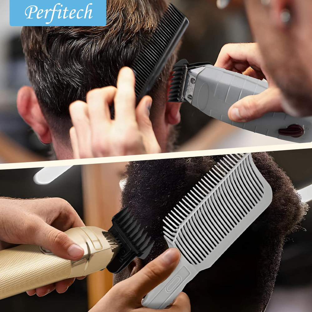 Perfitech home grooming setup featuring the 6-piece guard set.
