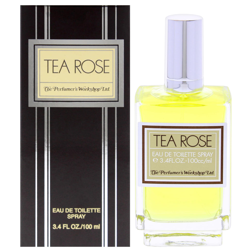 Perfumer's Workshop Tea Rose bottle front for daily elegance