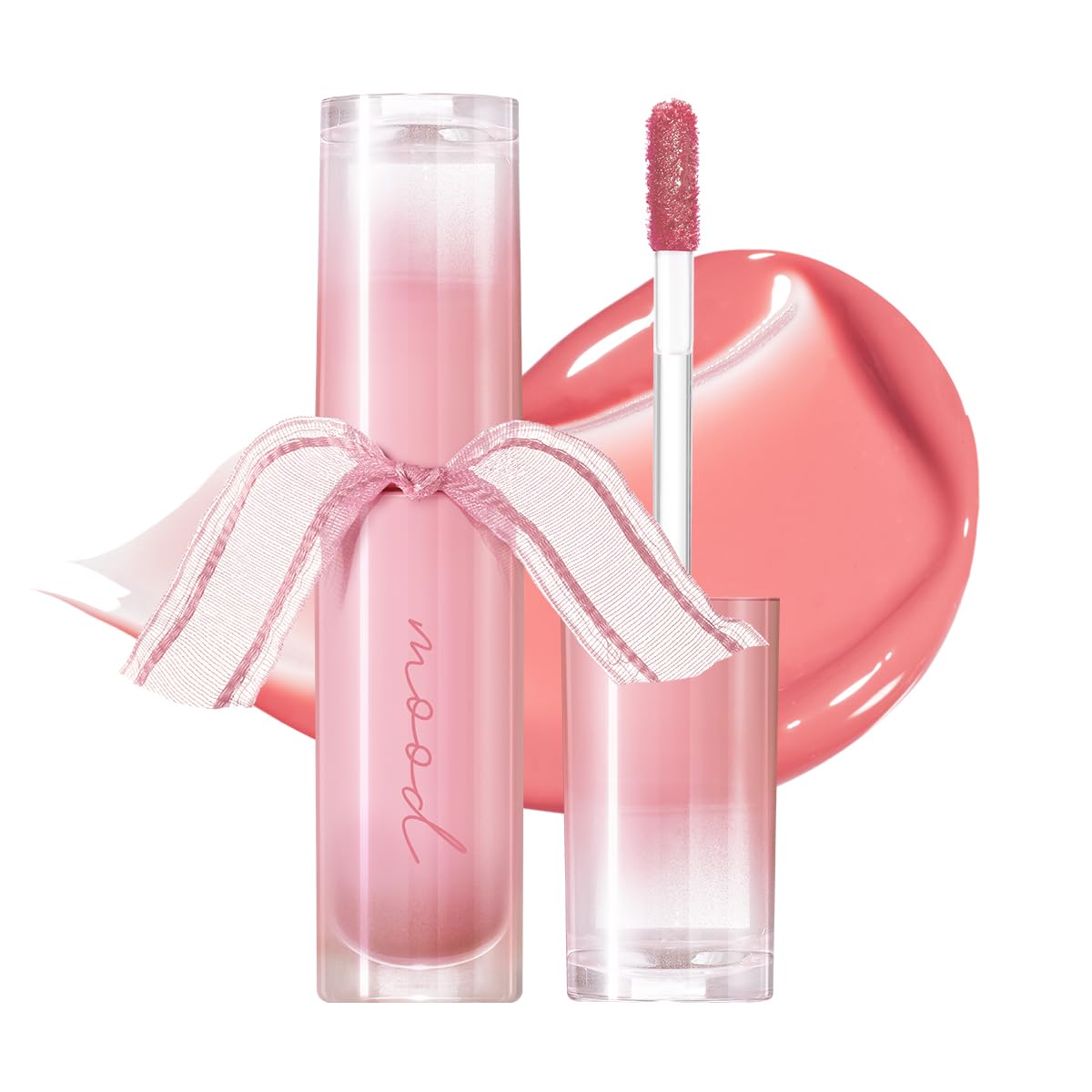 Peripera Ink Mood Glowy Tint: botella en primer plano, tono luminoso para uso diario.
