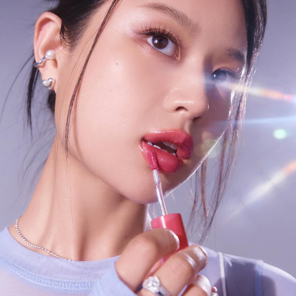Peripera Ink Mood Glowy Tint efecto plump suave para labios más voluminosos.