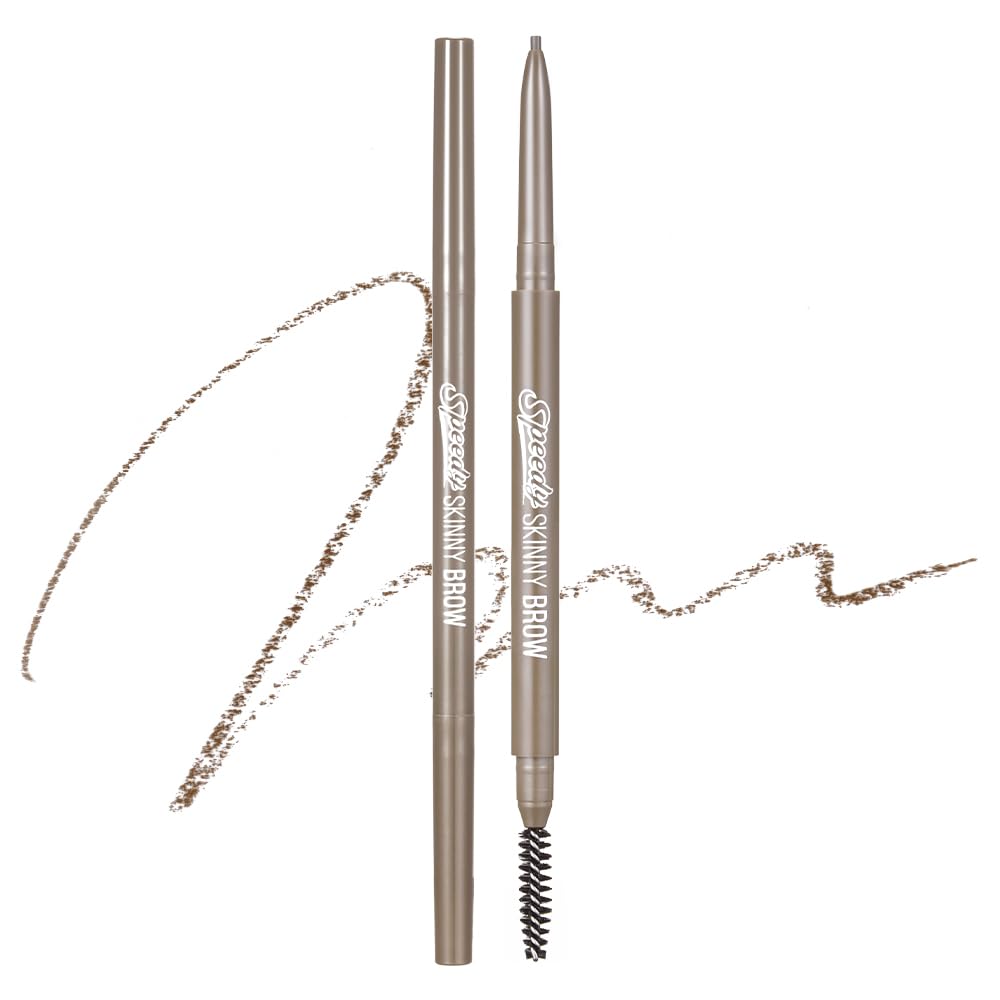Peripera Speedy Skinny Brow con trazos de 1,5 mm para cejas definidas.