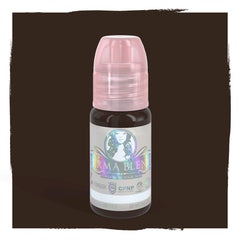 Perma Blend Espresso Brown ink packaging designed for clean, safe PMU application