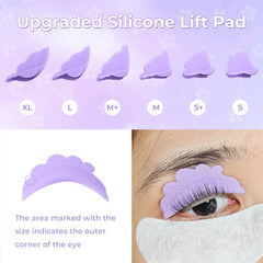 Clear steps from PERMANIA simplify the lash lifting process