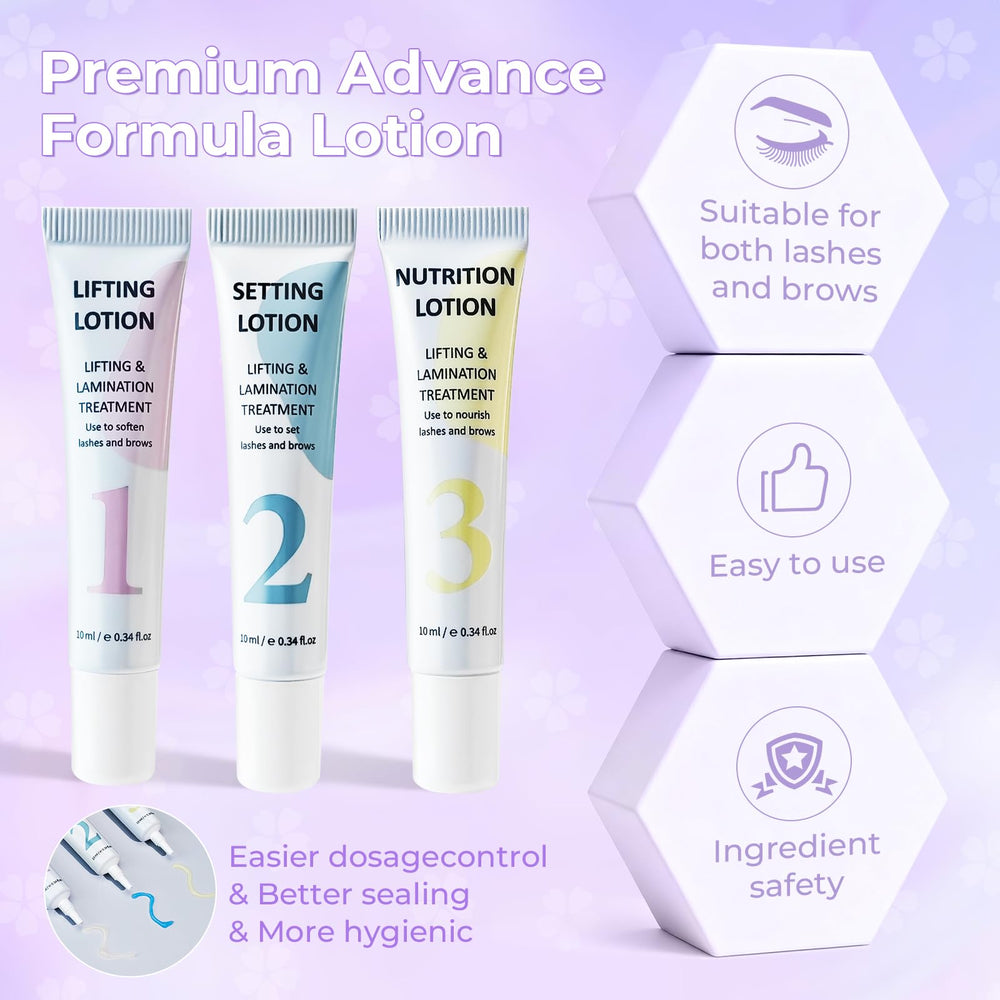Gentle nourishing formula from PERMANIA supports lash health