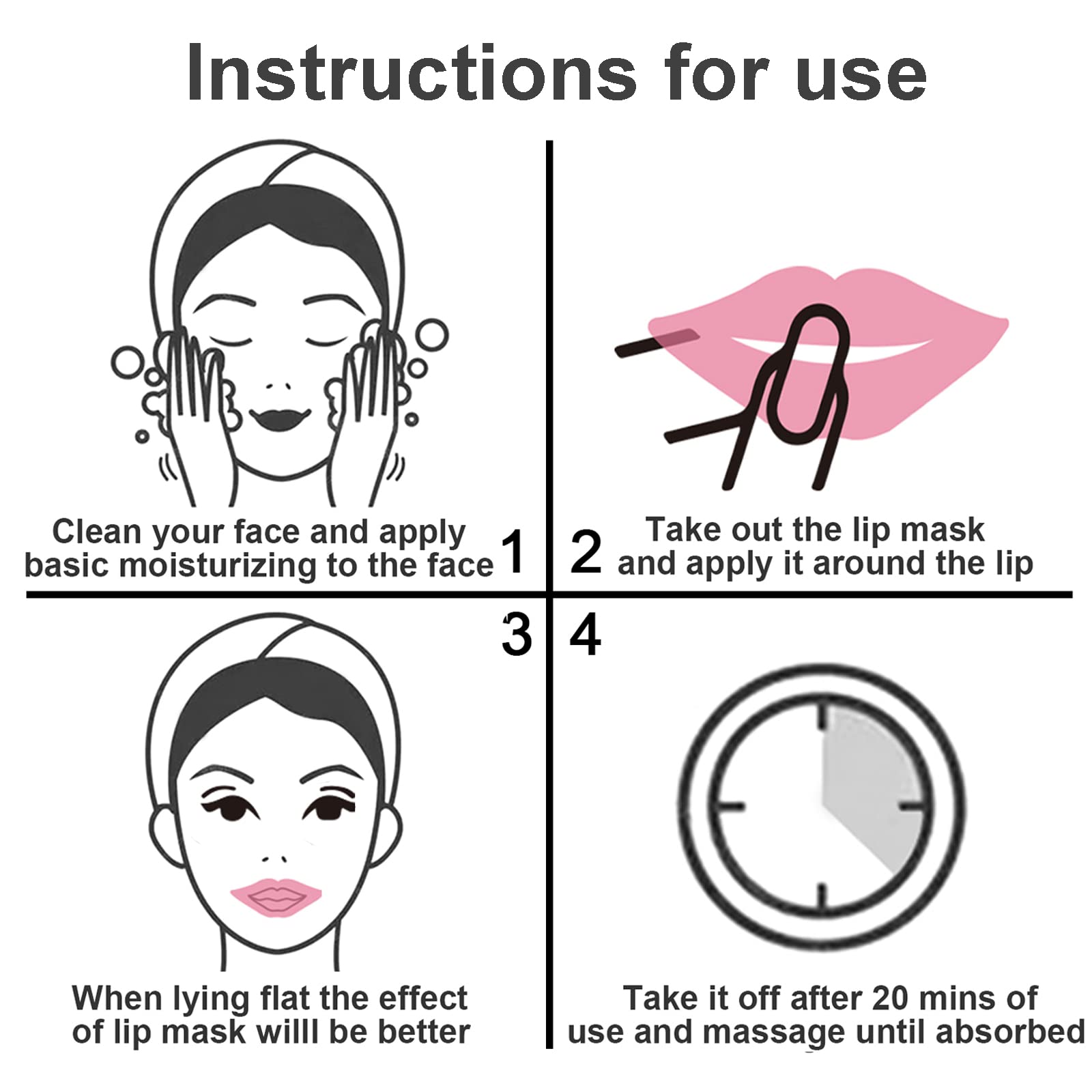 Permotary mascarilla labial cristal, bolsitas selladas que facilitan su uso diario.
