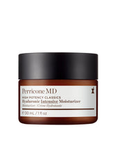 Perricone MD Hyaluronic Intensive Moisturizer bottle with pump delivers lightweight hydration.