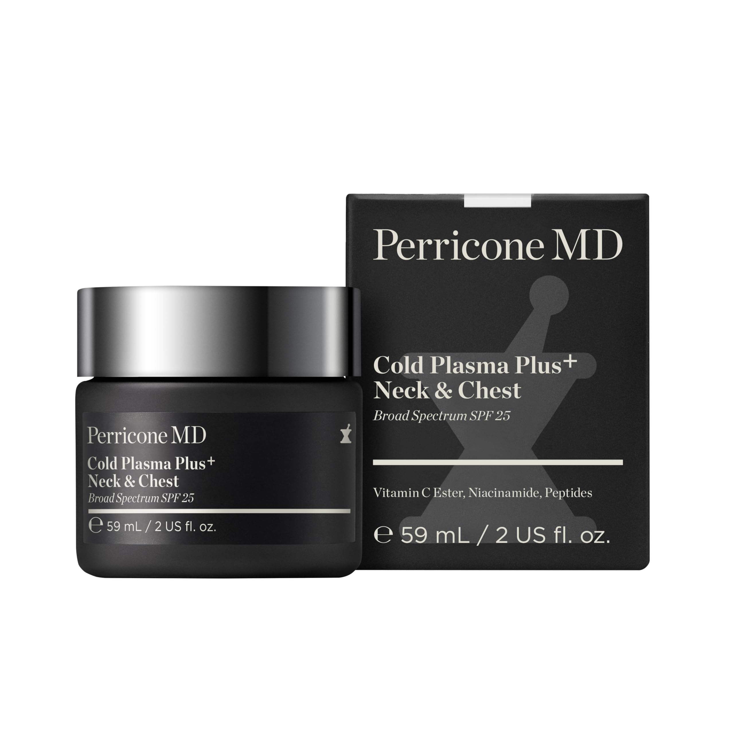 Perricone MD neck-chest crepey skin therapy demonstrates texture smoothing