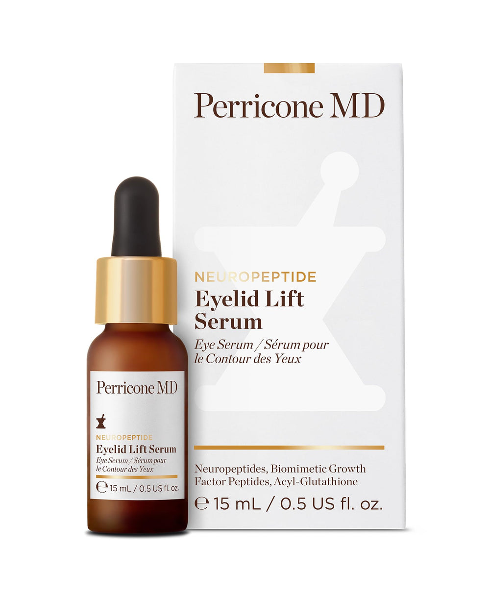 Perricone MD Neuropeptide serum close-up texture highlights lightweight formula