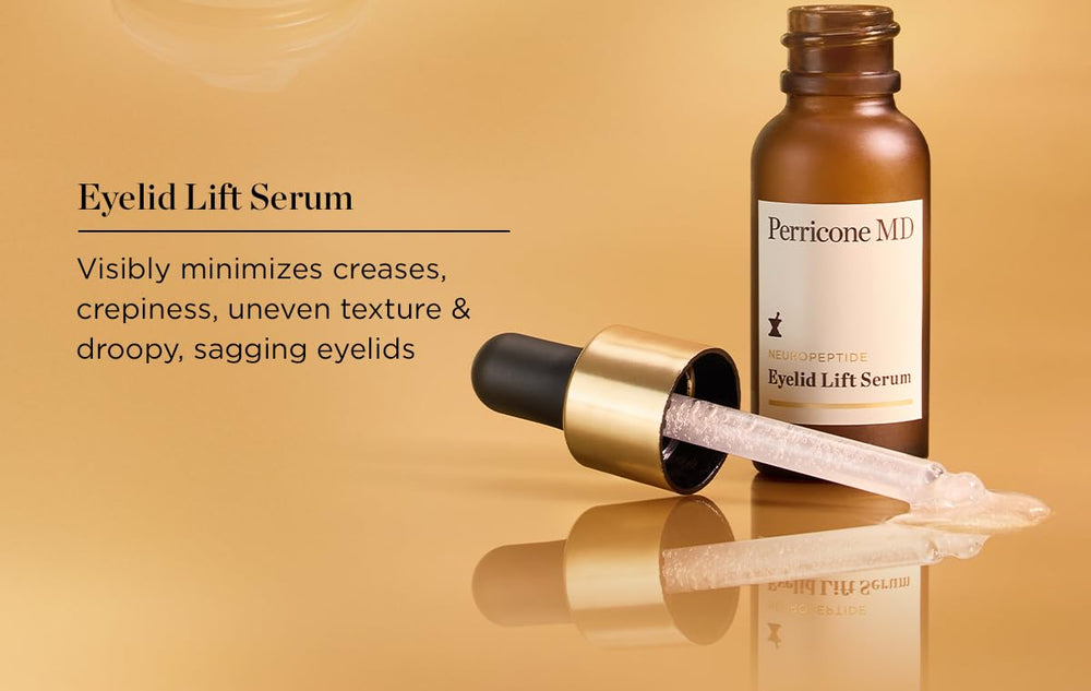 Perricone MD Neuropeptide eyelid lift serum dispensed for precise application