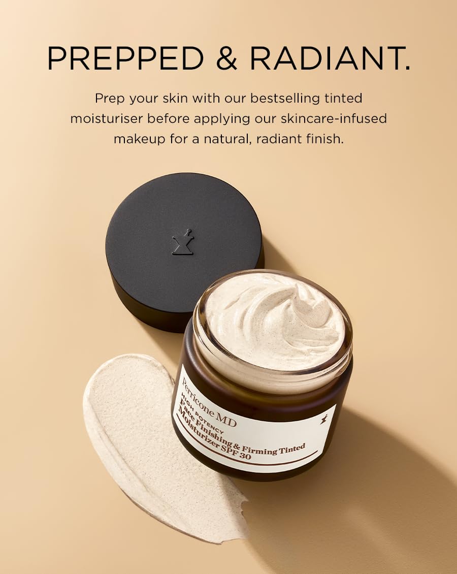 Perricone MD oil-free tint provides hydration with light coverage.