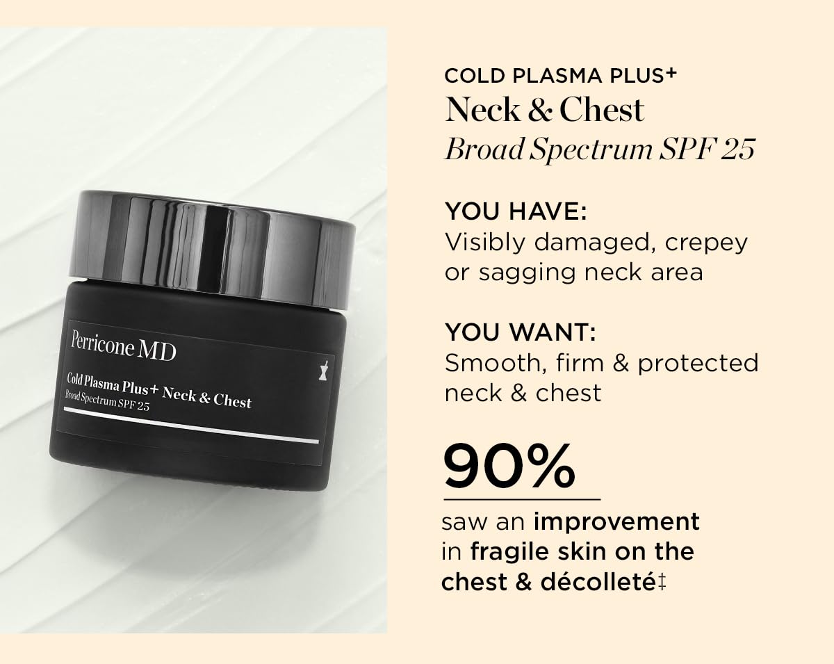 Perricone MD SPF 25 broad spectrum protection on skin