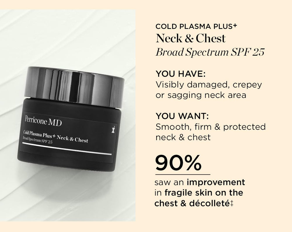 Perricone MD SPF 25 broad spectrum protection on skin