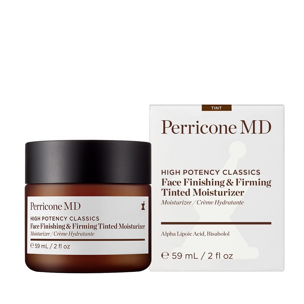 Perricone MD tinted moisturizer microcapsules deliver radiant, even complexion.