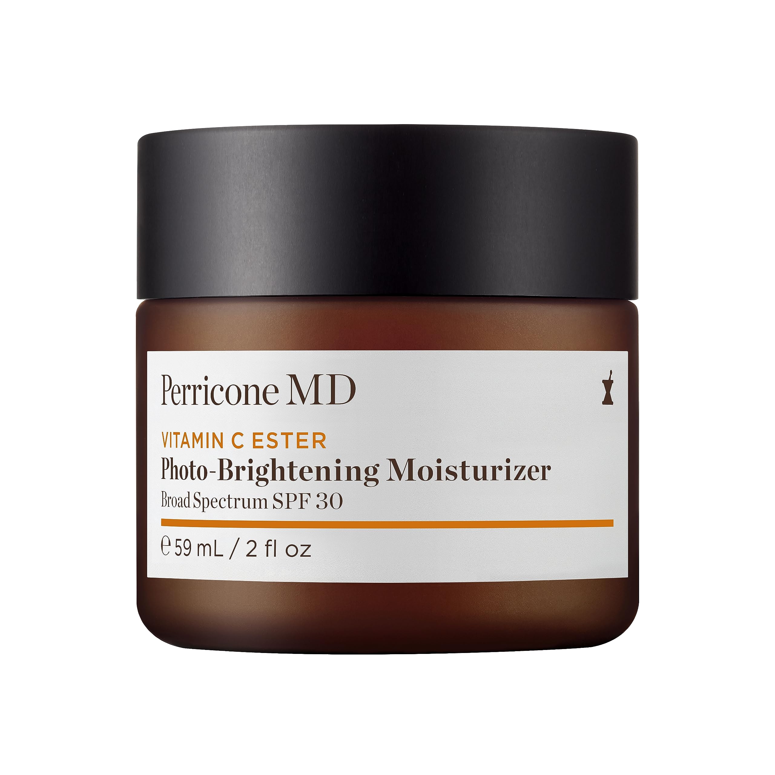 Perricone MD Vitamin C Ester moisturizer bottle with SPF 30 for daily protection.