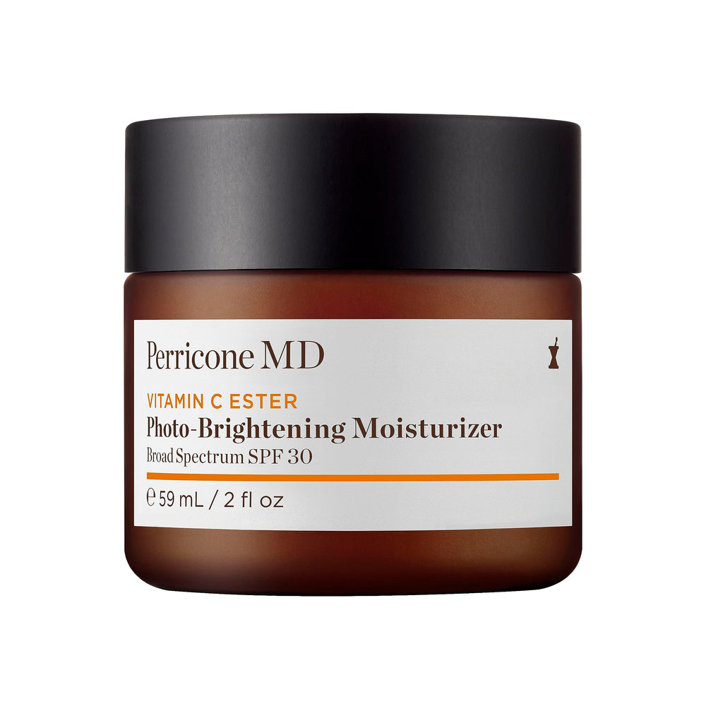 Perricone MD Vitamin C Ester moisturizer bottle with SPF 30 for daily protection.