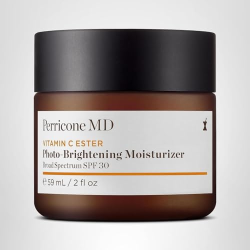 Perricone MD Vitamin C Ester moisturizer highlights protective shield for sensitive skin against environmental stressors.