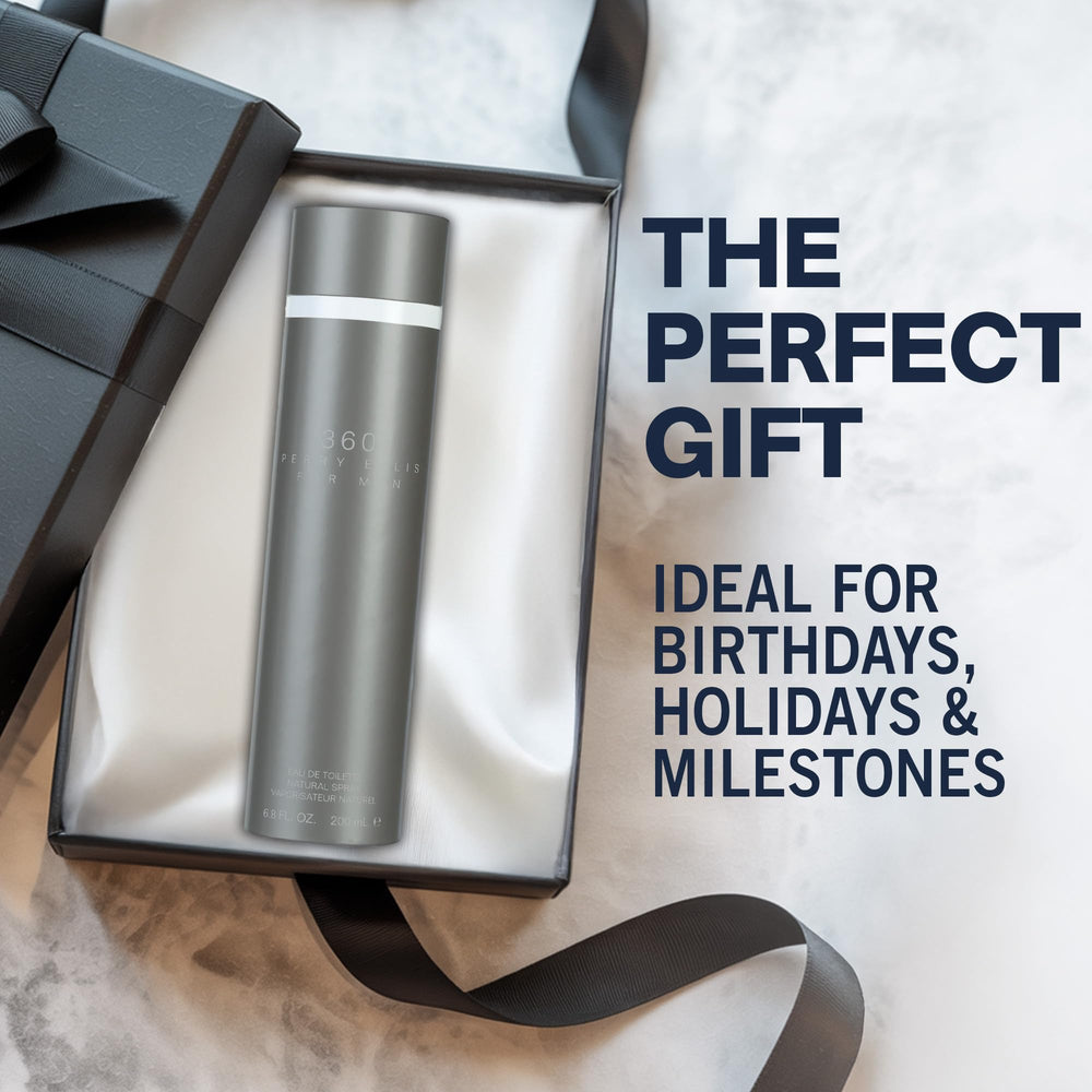 Perry Ellis 360° musk note emphasis for lasting allure.