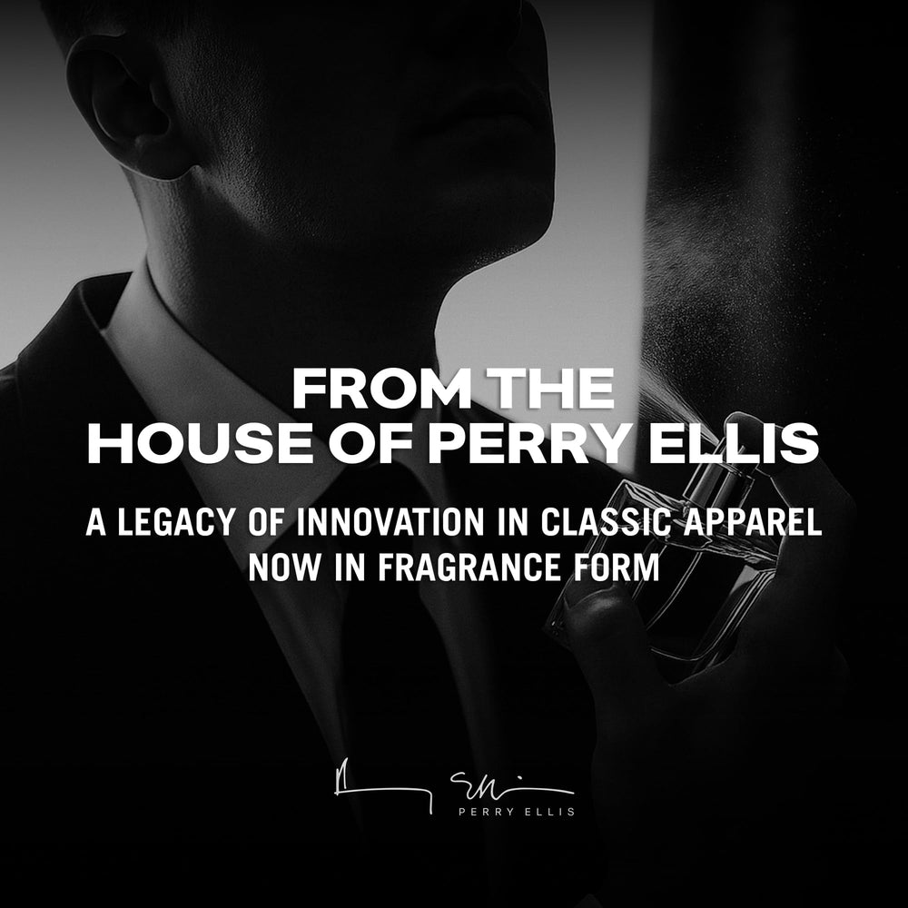 Perry Ellis 360° packaging and 6.8 oz bottle ready for gifting.