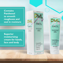 Person & Covey DML Forte crema para rostro, suaviza y cuida sin fragancia.