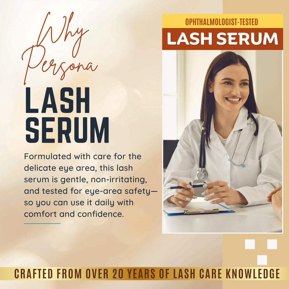 Detail of serum dispensing from Persona Beauty bottle for smooth use