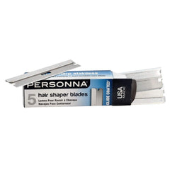 Personna Hair Shaper Blades glide-coated edge for durable performance during styling