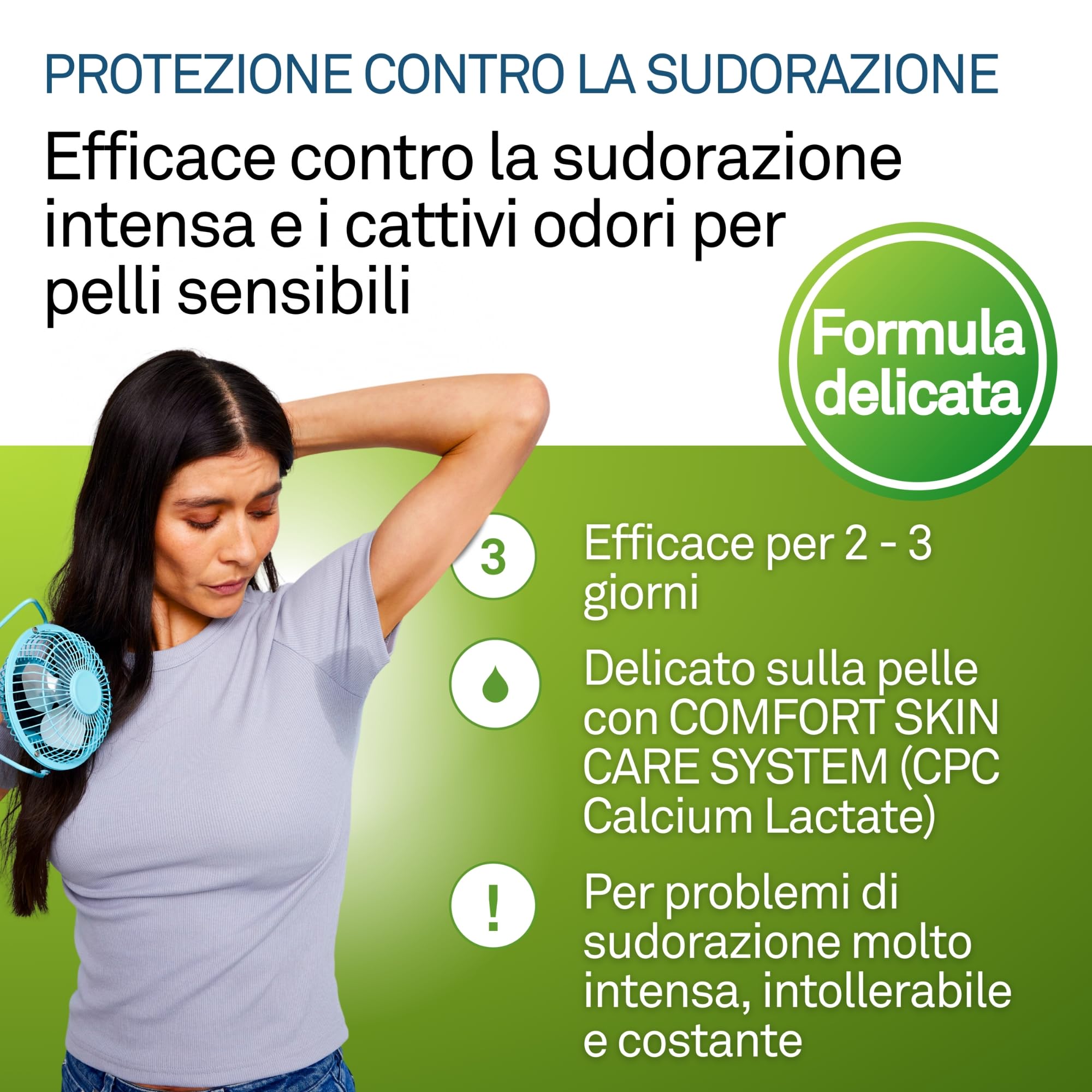 PerspireX Comfort Roll-On: aplicador cómodo para uso diario sin irritación.