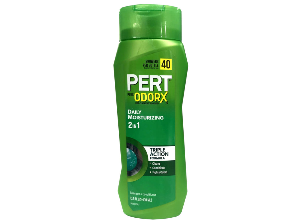 Pert Plus OdorX scalp massage to help remove buildup and refresh hair.