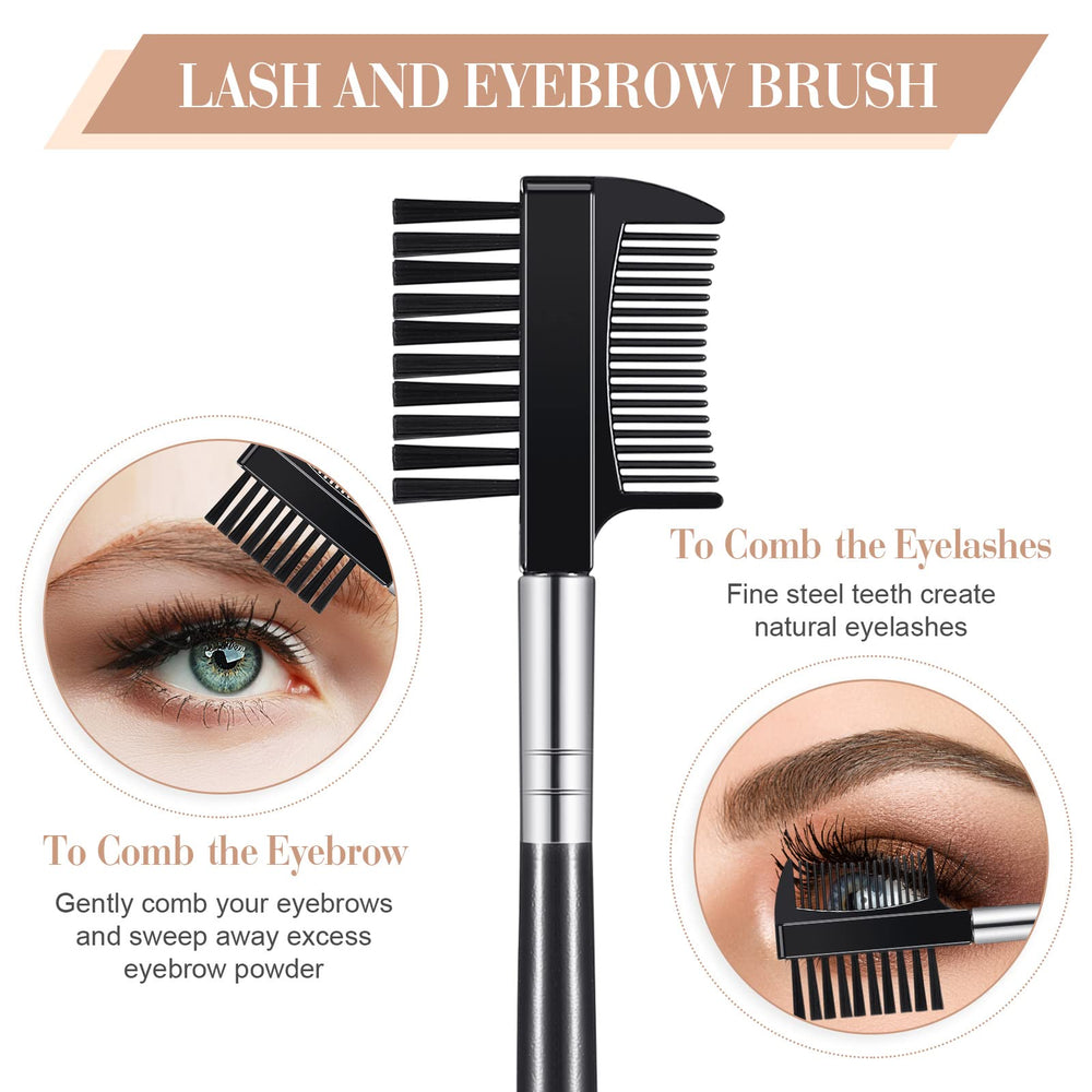 Perthlin eyebrow and eyelash brush for quick, tidy makeup.