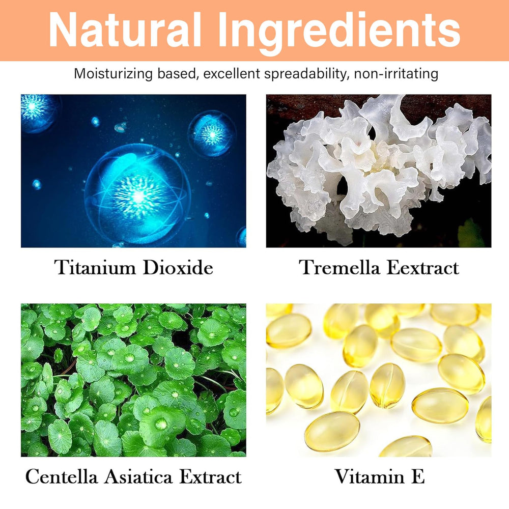 PERVALA nourishing CC cream with vitamin E tremella centella ingredients.