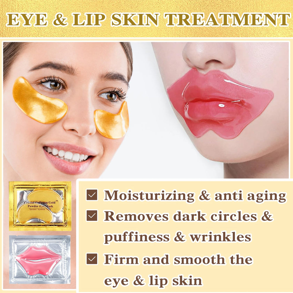 PERVALA under-eye mask 24K gold patches depuff and brighten
