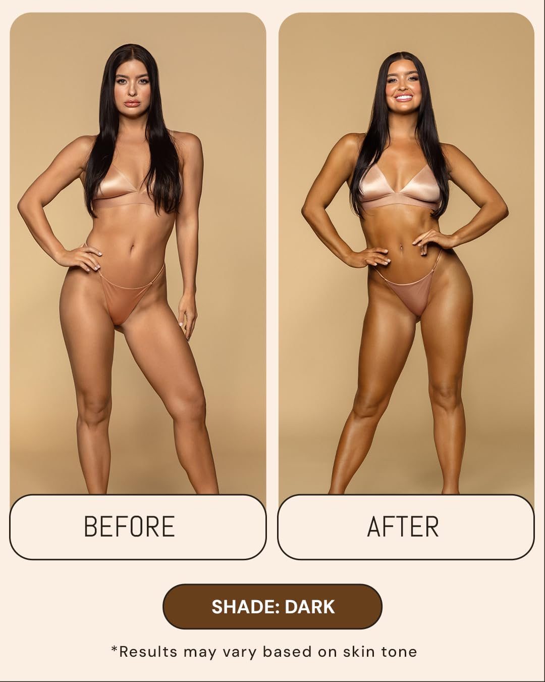 Peta Jane mousse finish is lightweight, non-sticky, and streak-free on skin.