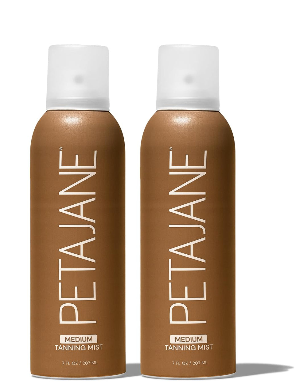 Peta Jane Medium Tanning Mist two-bottle pack for lasting color.