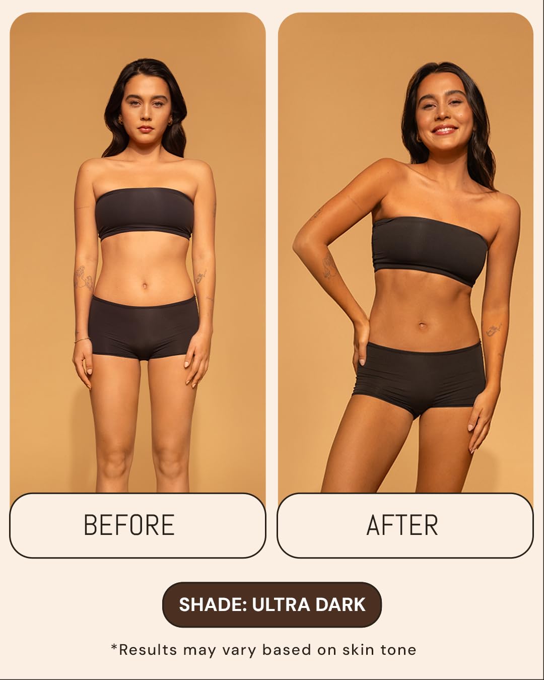 Peta Jane mousse dries quickly on skin for a comfortable, non-sticky finish
