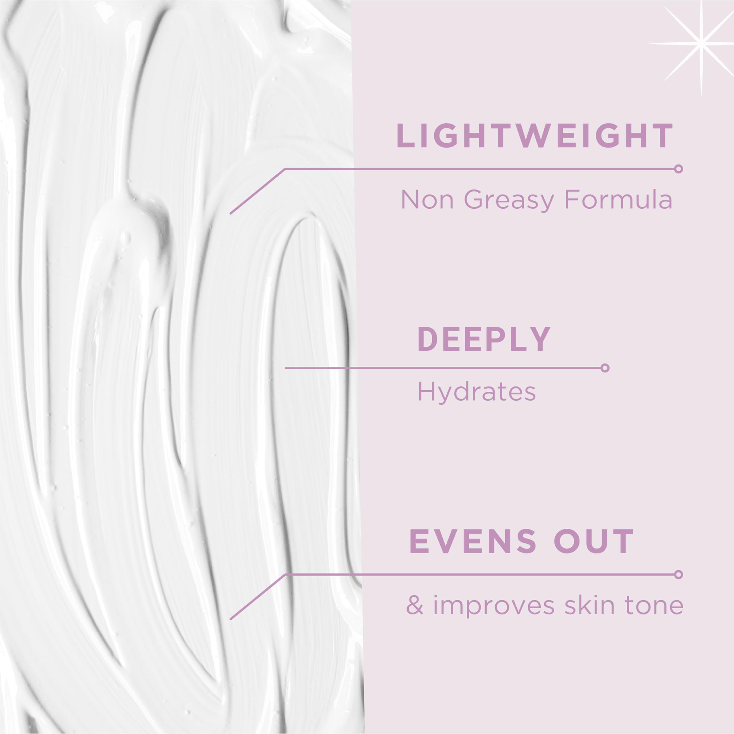 Petal Fresh body butter massaged onto forearm for soft skin