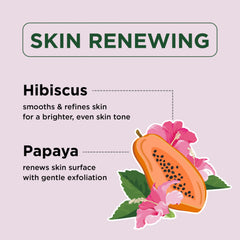 Petal Fresh Hibiscus Papaya body butter cream texture ready for easy application