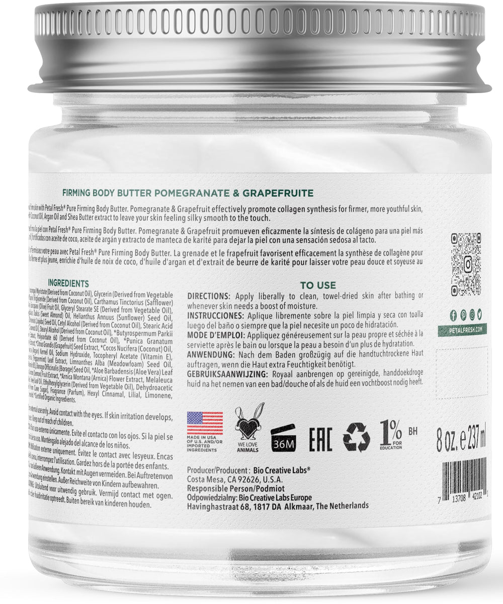 Petal Fresh label shows grapefruit aroma cue.