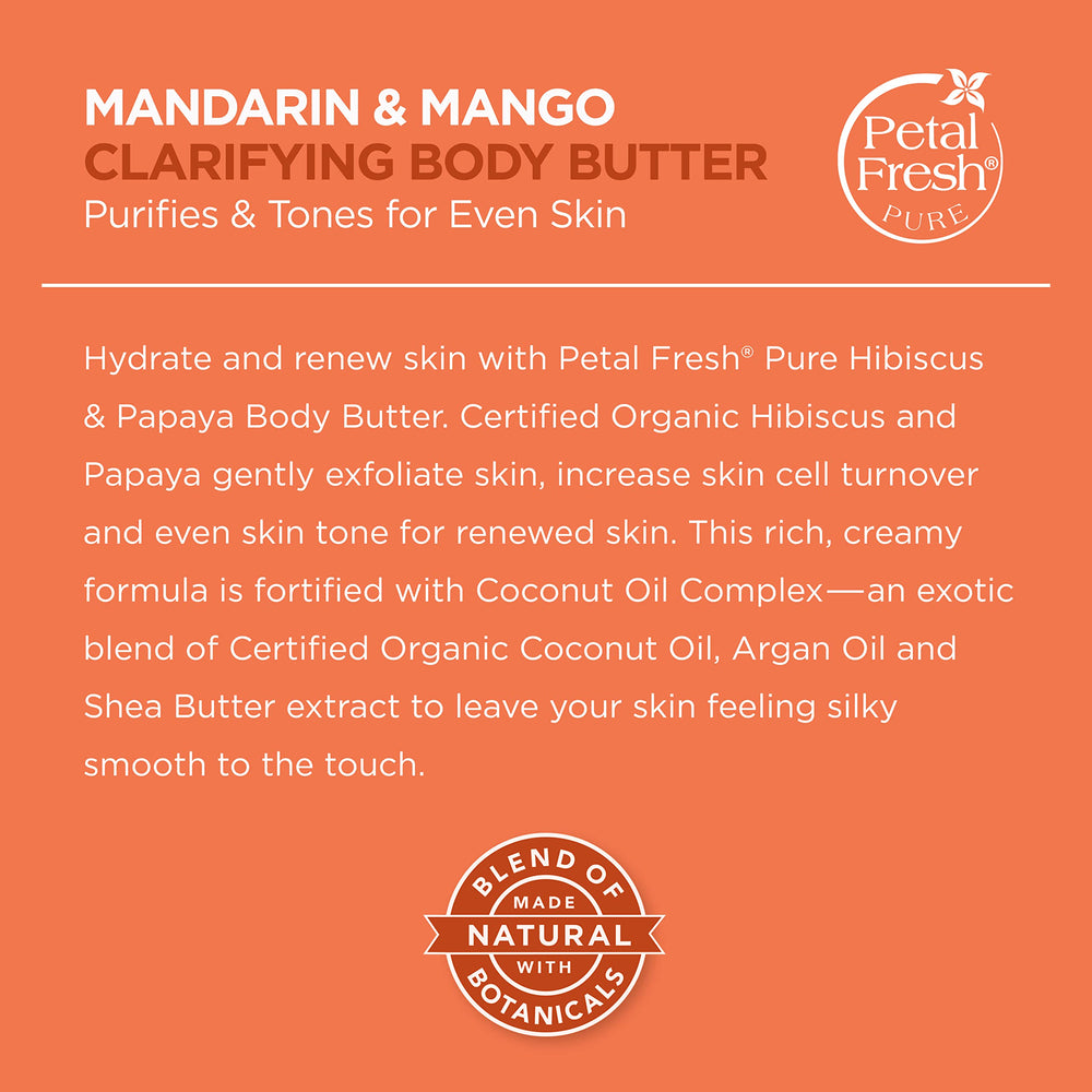 Petal Fresh Mango fragrance close up conveying refreshing citrus scent.