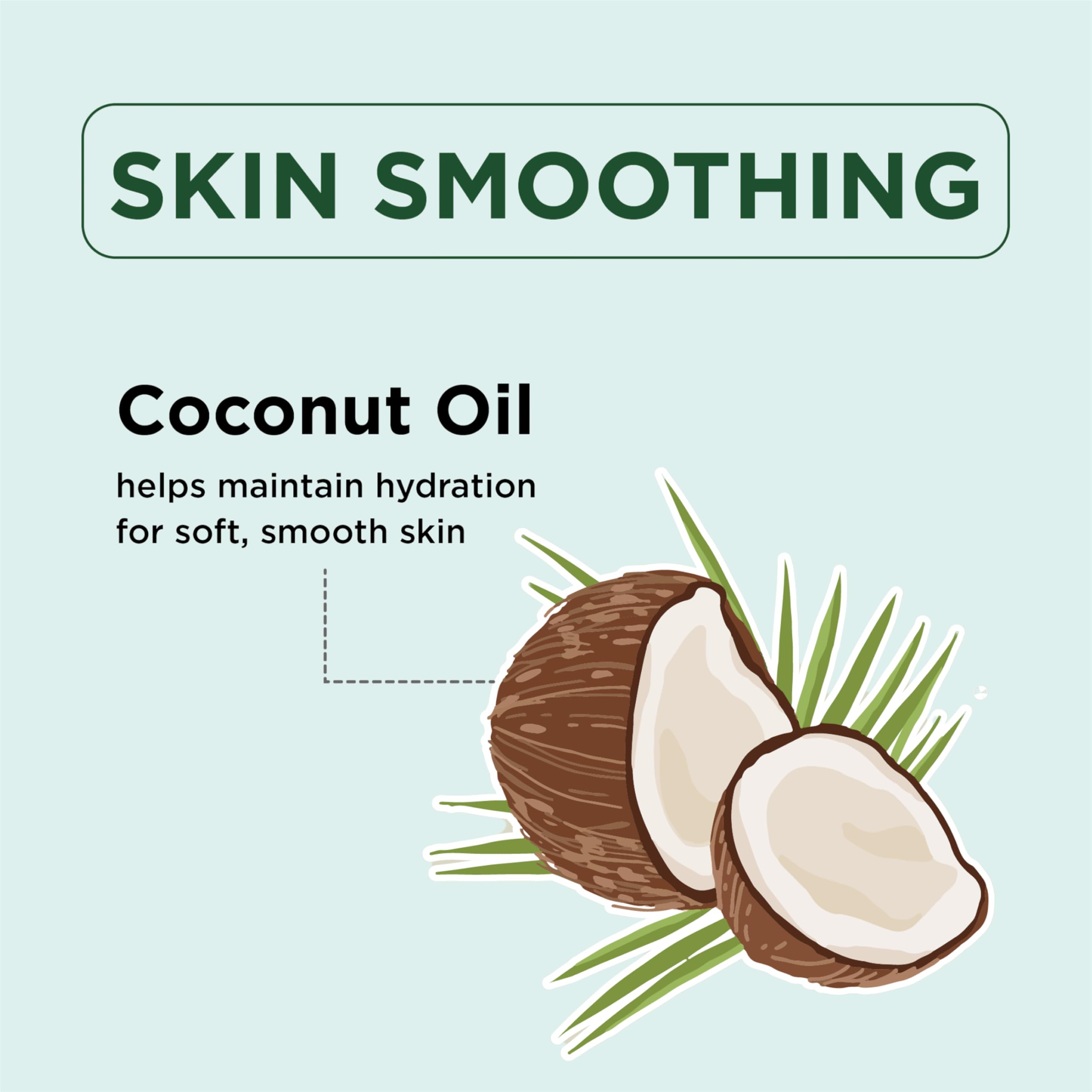 Petal Fresh coconut body butter closeup—creamy texture for easy absorption.