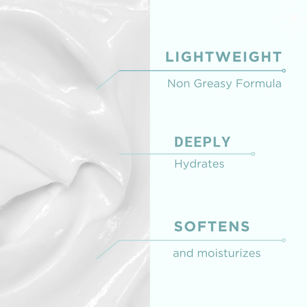 Petal Fresh cream texture—rich moisturizer for dry areas.