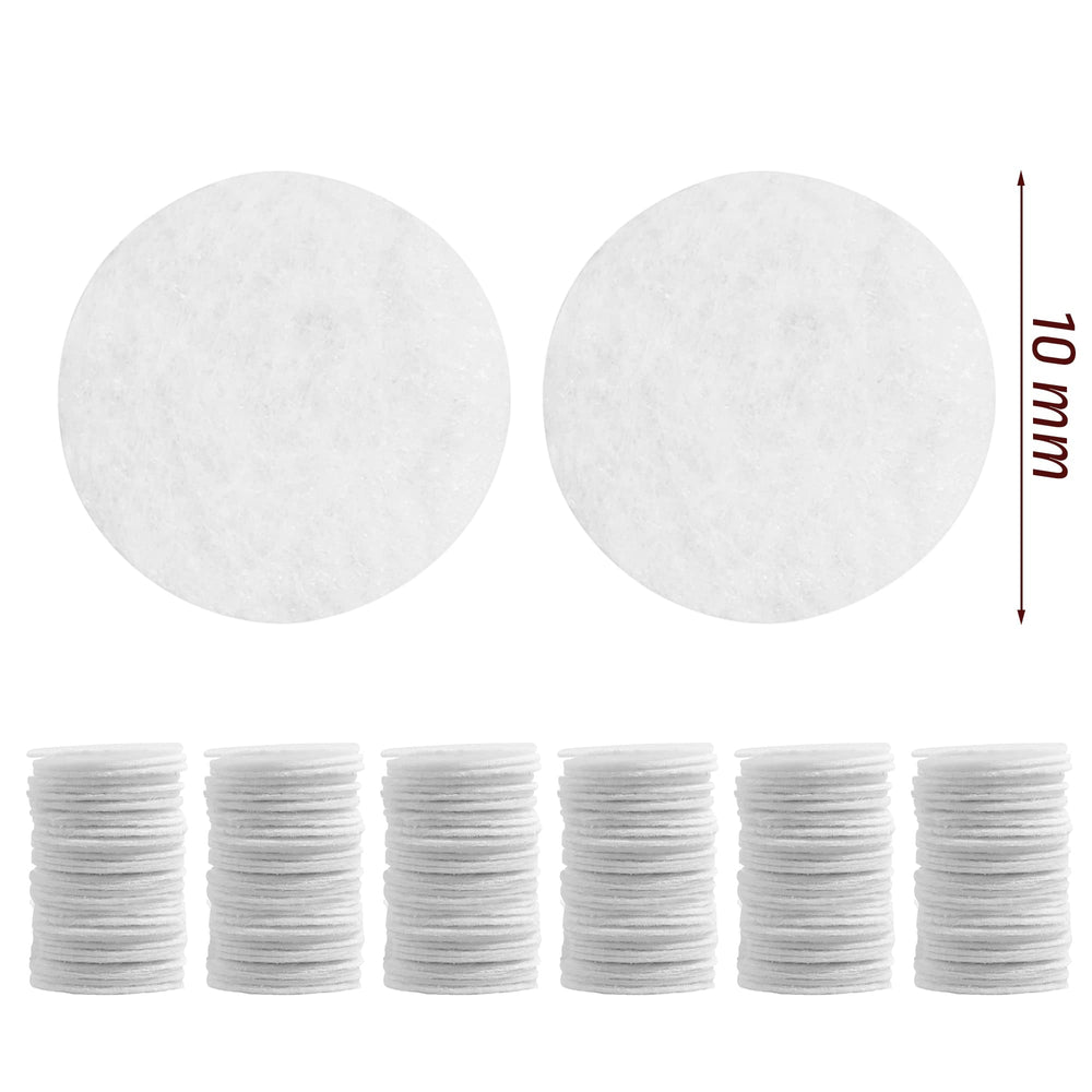 PETDCHEB 10 mm diameter filters close-up highlighting easy swap.