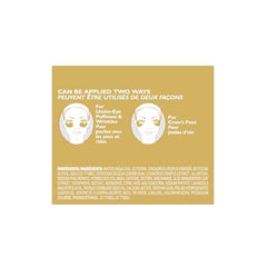 Peter Thomas Roth 24K Gold eye patches texture shows a luxurious surface.