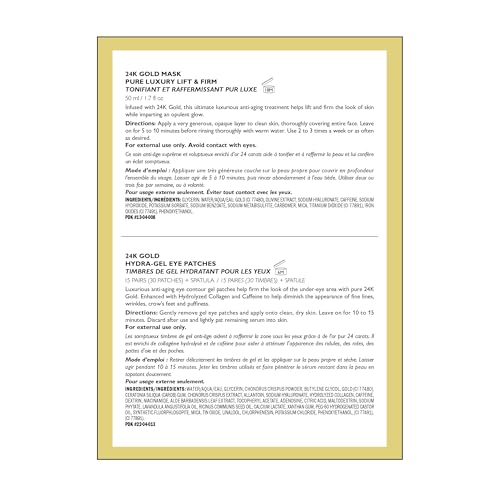 Peter Thomas Roth 24K Gold Glow-Up Kit box showcasing luxurious anti-aging set.